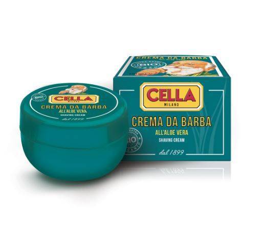 Profumeria Lorenzi Milano-Rivenditore Cella CREMA DA BARBA BIO IN CIOTOLA pelli sensibili